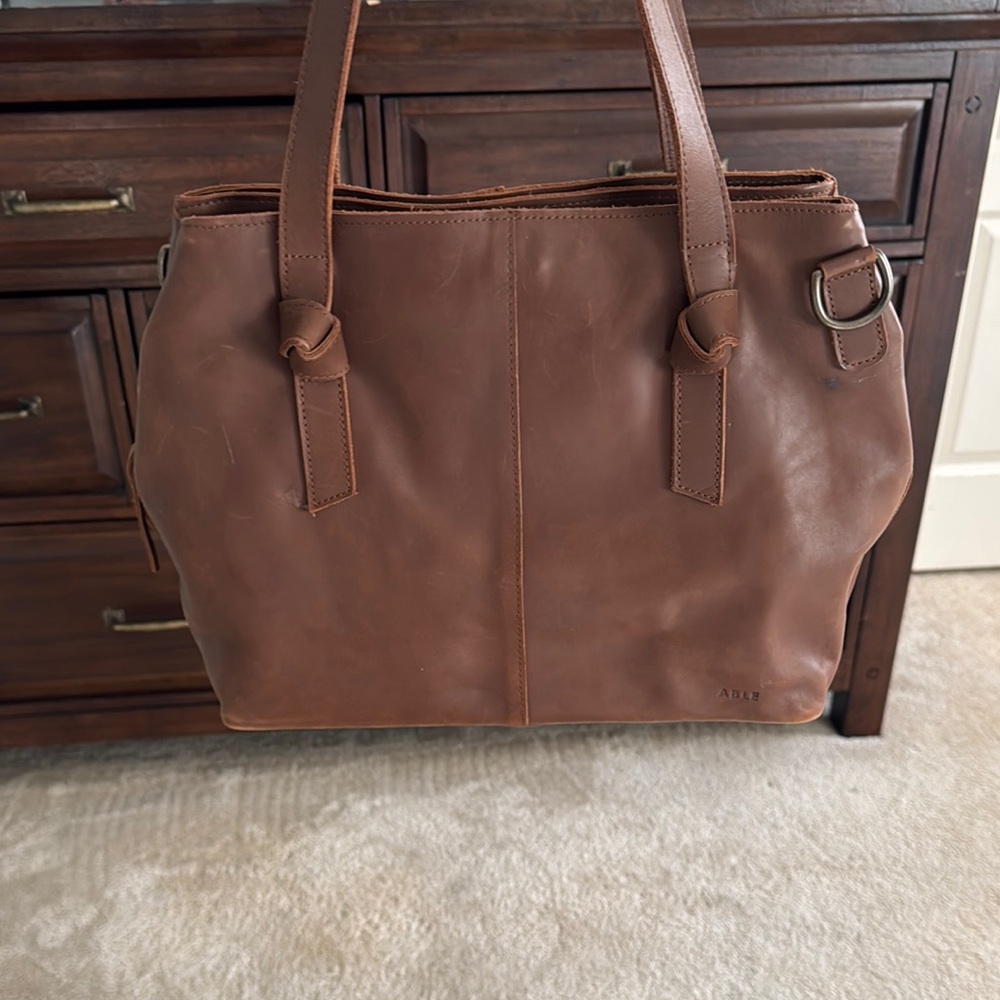 Able Rachel Leather Handbag
